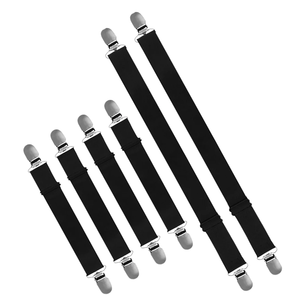 6pcs Tablecloth Clips Adjustable Straps Sheet Fasteners Mattress Holders Fitted Corners Non Slip Durability Storage Travel Home
6pcs Tablecloth Clips Adjustable Straps Sheet Fasteners Mattress Holders Fitted Corners Non Slip Durability Storage Travel Home