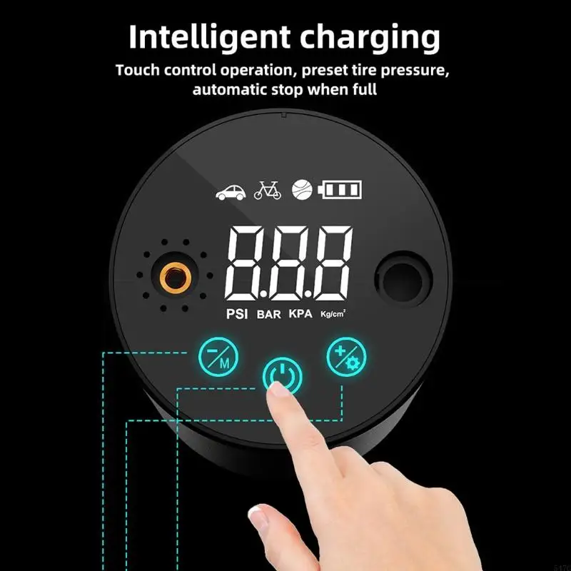 547c Auto Tire Pump Цифровой давление Портативный электрический воздушный компрессор
547c Auto Tire Pump Цифровой давление Портативный электрический воздушный компрессор