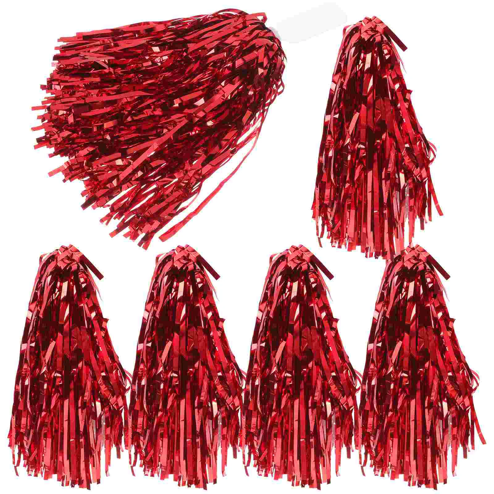 6 Pcs Cheerleading Hand Flower Premium PE Red Metal Handle Kids Girls Dance Sports Party Celebrations
6 Pcs Cheerleading Hand Flower Premium PE Red Metal Handle Kids Girls Dance Sports Party Celebrations
