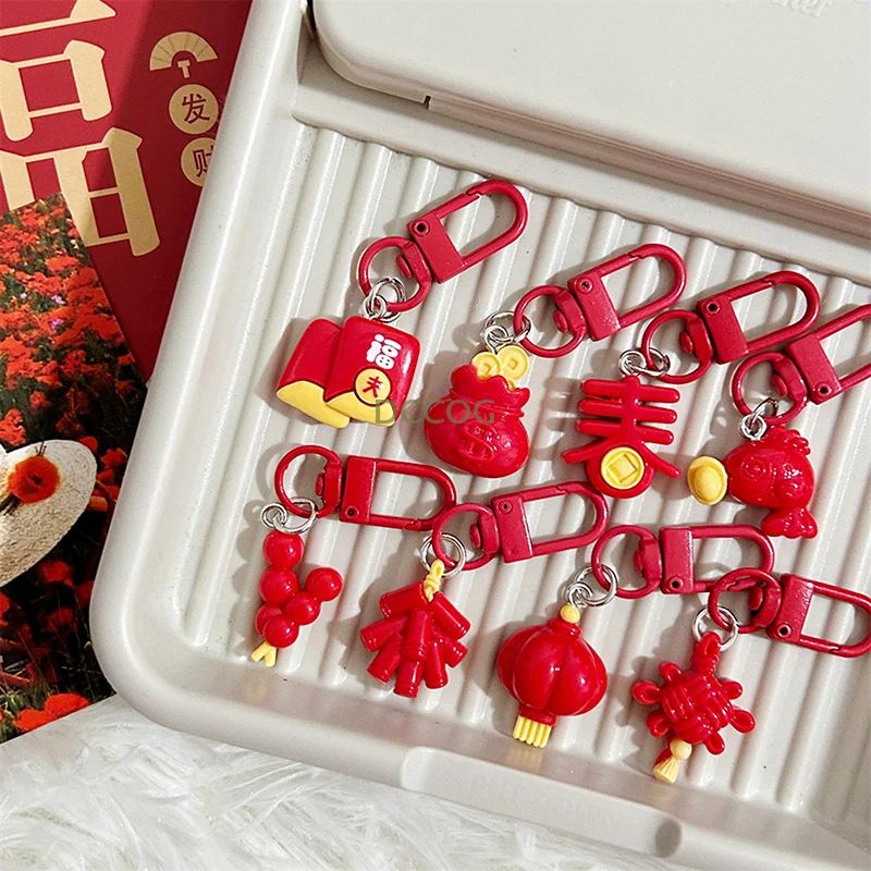 2025 Chinese Knot Lantern Pendant Lucky Bag Cute Keyring Bag Hanging Fashion Red Packet Lunar New Year Keychain Firecracker Koi
2025 Chinese Knot Lantern Pendant Lucky Bag Cute Keyring Bag Hanging Fashion Red Packet Lunar New Year Keychain Firecracker Koi