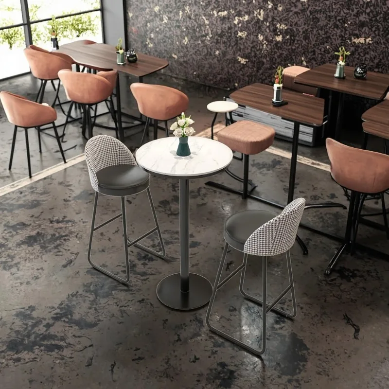 Light Luxury Bar High Stool Chair Set Modern Design for Living Room for Coffee Milk Tea Home Balcony Use Bar Stool Taburetes ba
Light Luxury Bar High Stool Chair Set Modern Design for Living Room for Coffee Milk Tea Home Balcony Use Bar Stool Taburetes ba