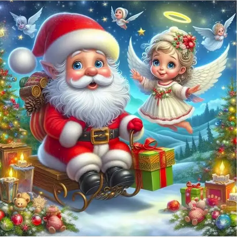 GATYZTORY DIY Diamond Embroidery Girl Portrait Acrylic Craft Supplies Painting Winter Picture Of Rhinestones Christmas Gifts
GATYZTORY DIY Diamond Embroidery Girl Portrait Acrylic Craft Supplies Painting Winter Picture Of Rhinestones Christmas Gifts