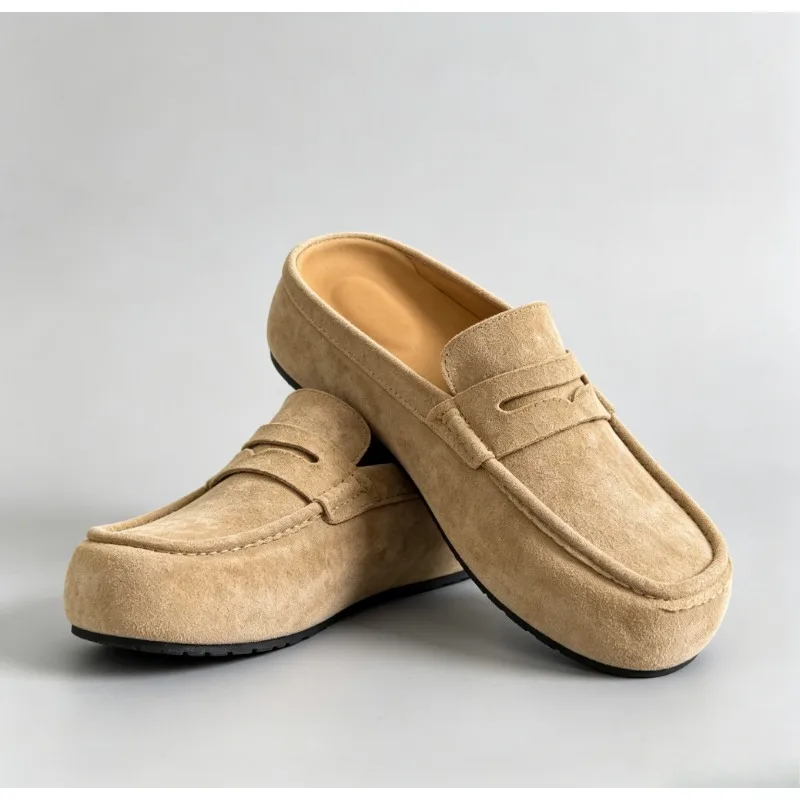 Men's and women's Naples wrapped shoes, unisex retro suede loafers, casual flat shoes, breathable soft sole, daily wear shoes
Men's and women's Naples wrapped shoes, unisex retro suede loafers, casual flat shoes, breathable soft sole, daily wear shoes