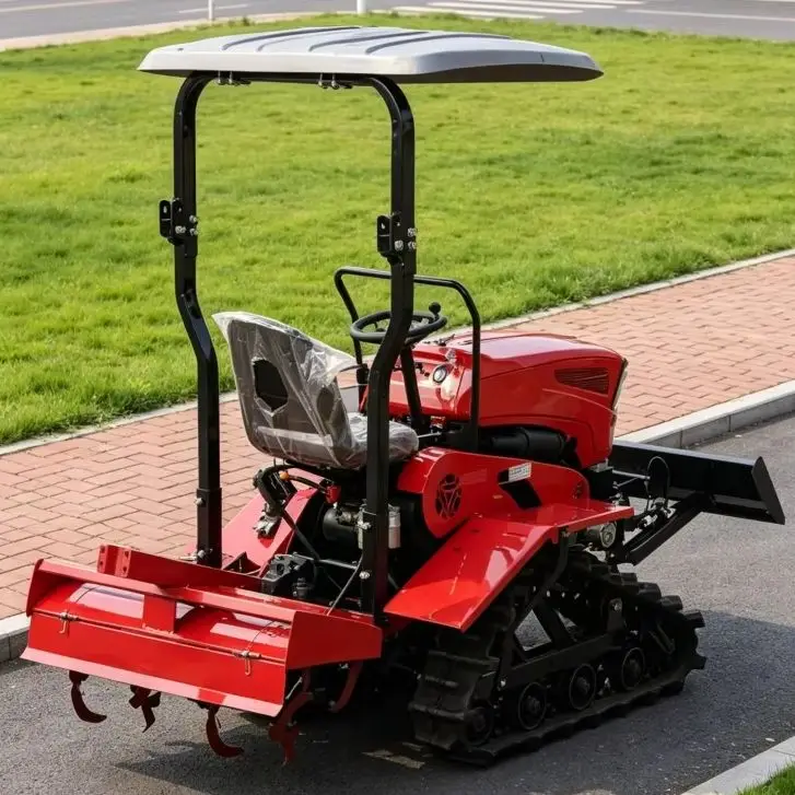 Customized User-friendly Agricultural Machinery, CE & EMC Dual Certified Track Rotary Tiller, All-scenario Tilling Equipment
Customized User-friendly Agricultural Machinery, CE & EMC Dual Certified Track Rotary Tiller, All-scenario Tilling Equipment