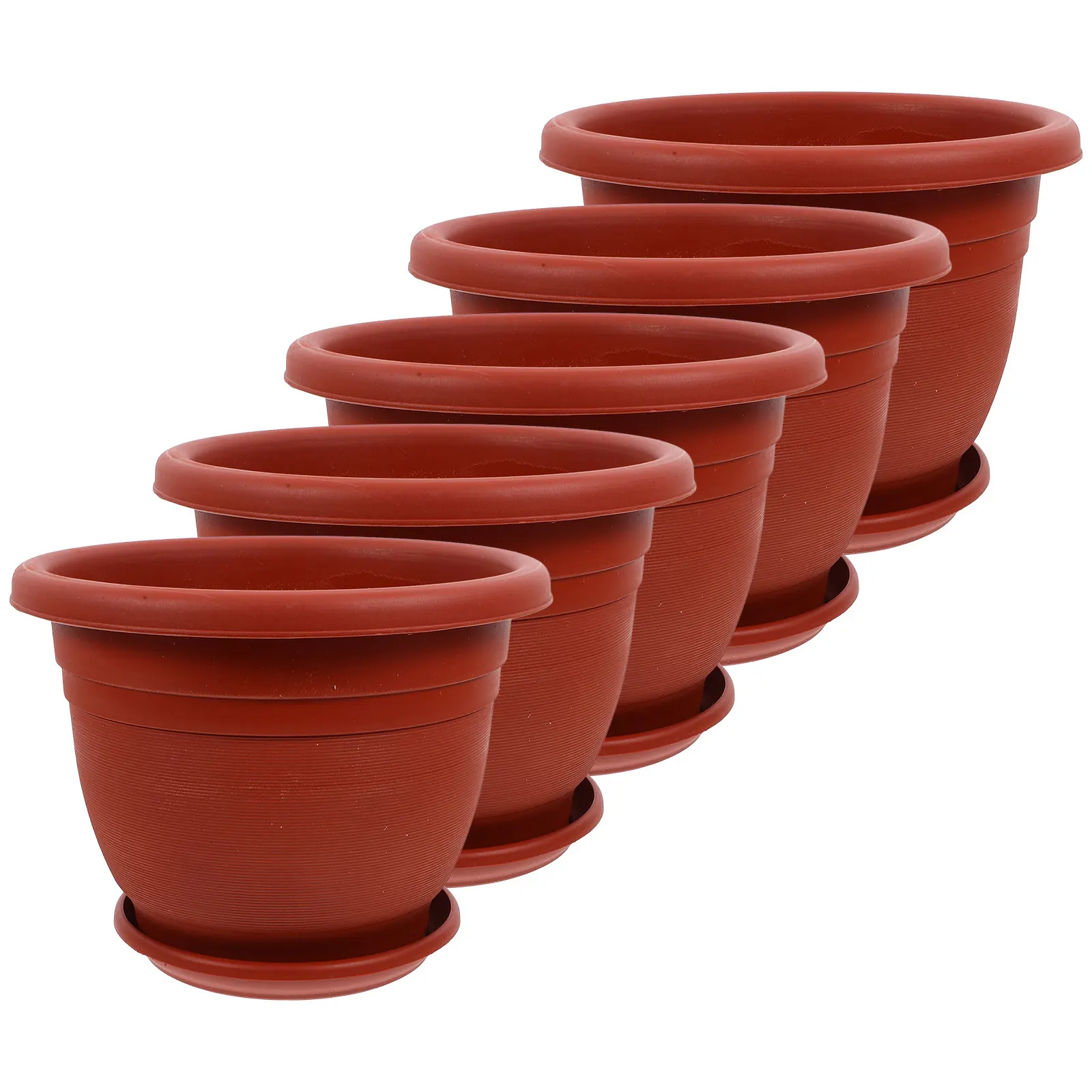 5 set Thickened Seedling Pots Red Breathable Planters with Drainage Holes for Indoor Gardening Home Balcony Flower Nursery
5 set Thickened Seedling Pots Red Breathable Planters with Drainage Holes for Indoor Gardening Home Balcony Flower Nursery