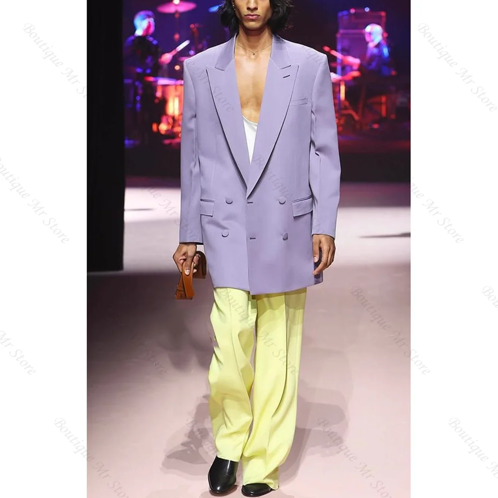 Loose Fashion Two Colors Double Breasted Men Suit Two-pieces(Jacket+Pants) Party Prom Wedding Set
Loose Fashion Two Colors Double Breasted Men Suit Two-pieces(Jacket+Pants) Party Prom Wedding Set