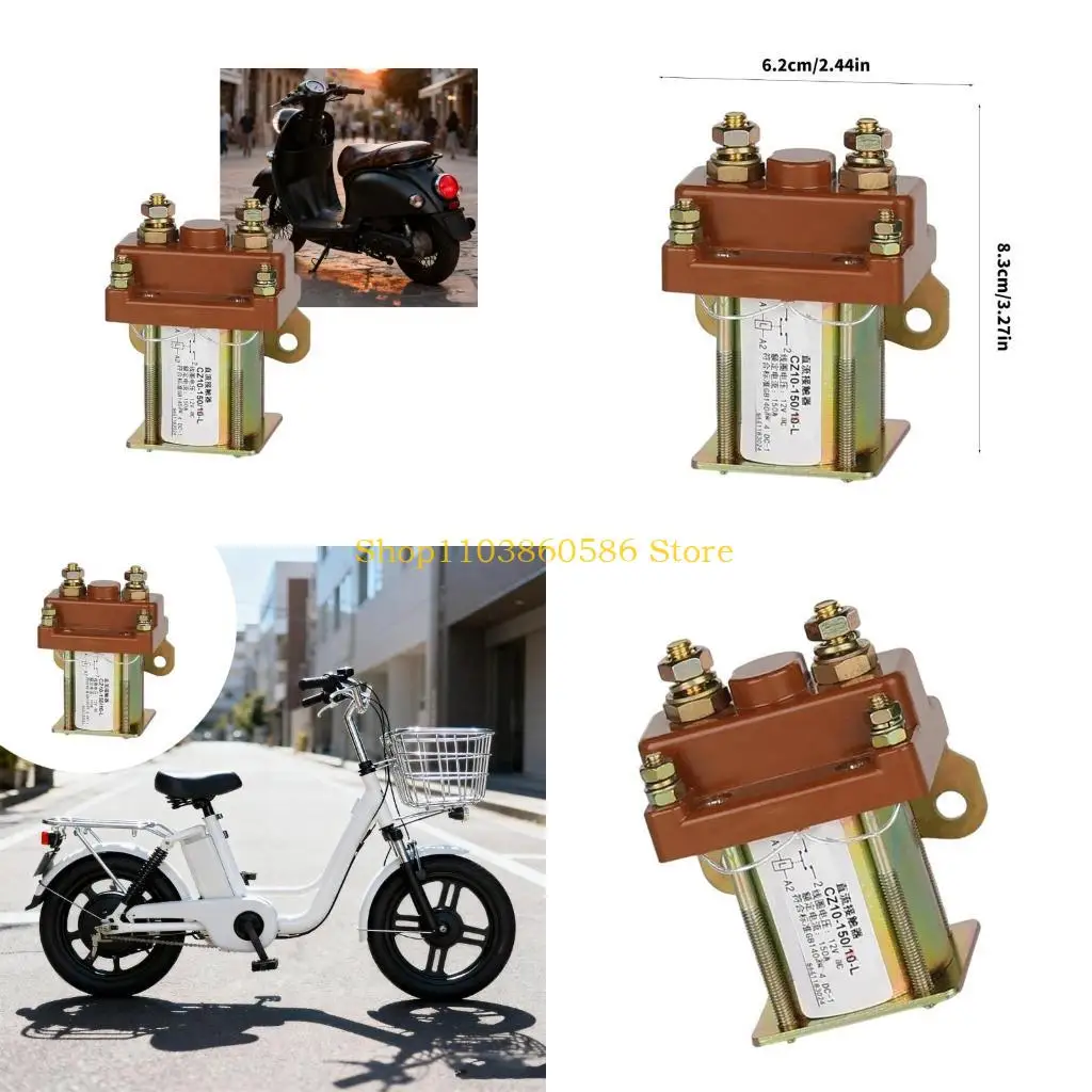 242A Universal Electric Scooter Power Contactor 250A 24V 48V 60V 120V for Multiple Models Easy Installation Contactor
242A Universal Electric Scooter Power Contactor 250A 24V 48V 60V 120V for Multiple Models Easy Installation Contactor