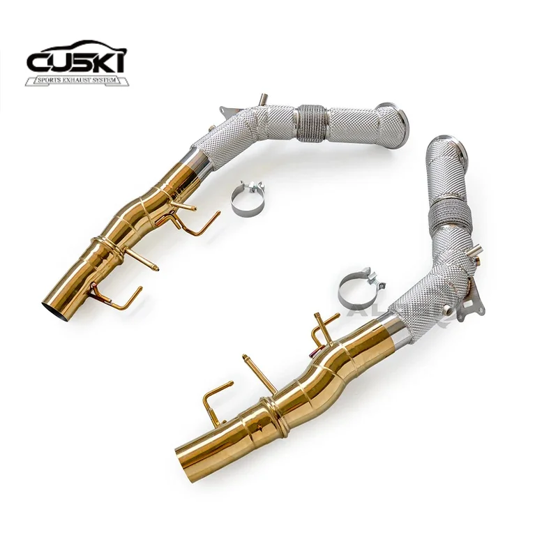 Высокопроизводительные выхлопные компоненты, подходящие для Ferrari SF90 Spider XX 3.9T V8 2019-2023 с изоляцией прямо через Cat ba
Высокопроизводительные выхлопные компоненты, подходящие для Ferrari SF90 Spider XX 3.9T V8 2019-2023 с изоляцией прямо через Cat ba