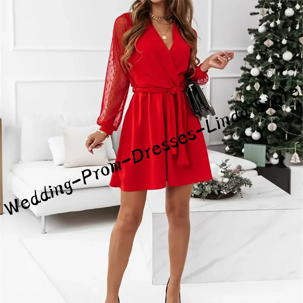 Simple V-Neck Sashes Lace A-Line Formal Evening Dresses Party Prom Gowns Customized
Simple V-Neck Sashes Lace A-Line Formal Evening Dresses Party Prom Gowns Customized