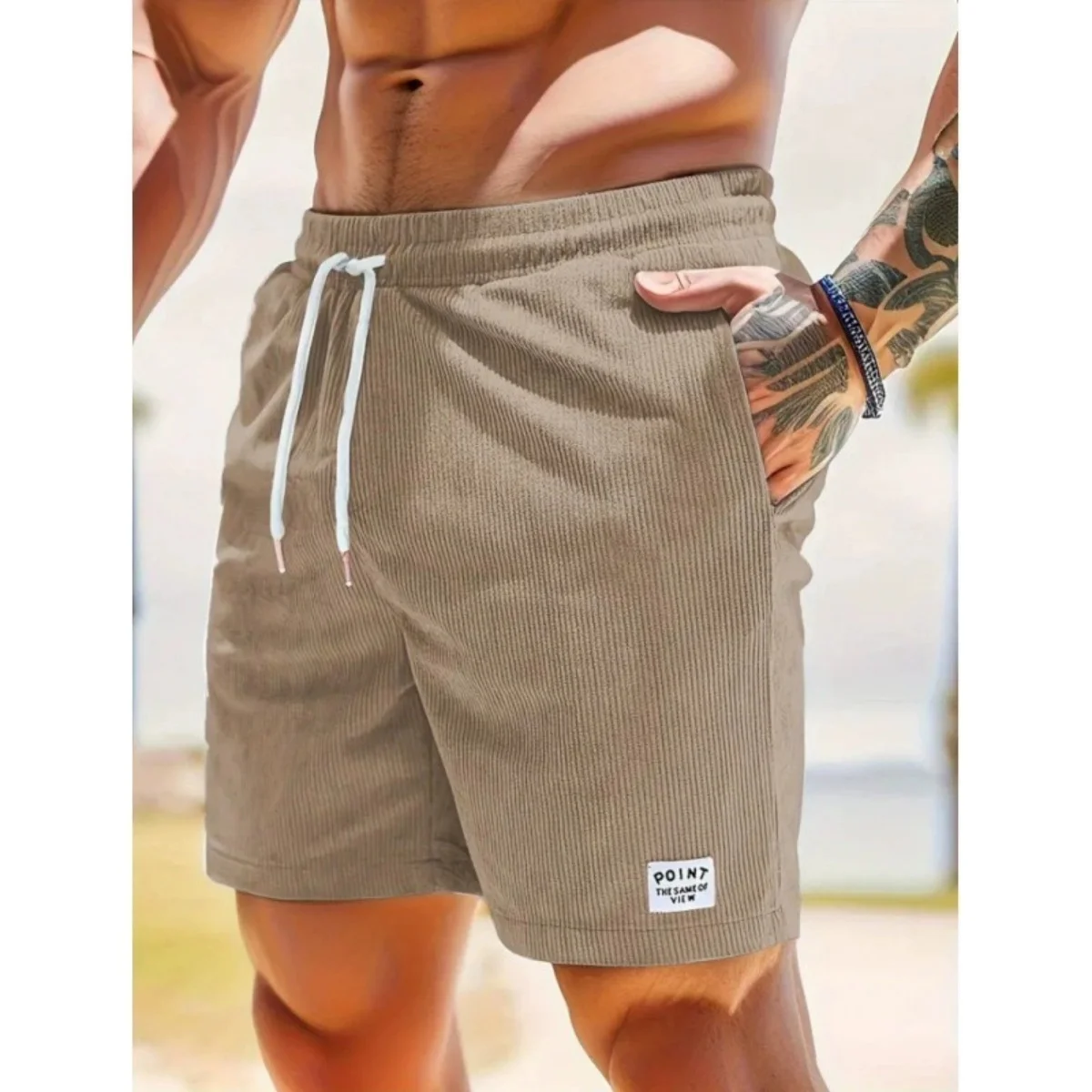 2025 Men's summer solid color casual sports pants corduroy simple fashion shorts men's loose shorts casual pants
2025 Men's summer solid color casual sports pants corduroy simple fashion shorts men's loose shorts casual pants