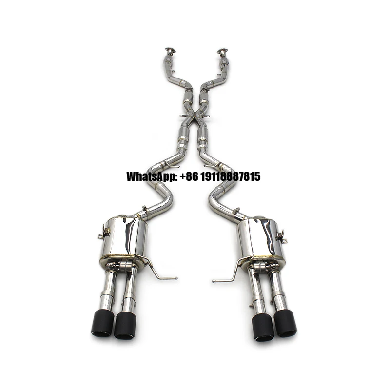OEM Full Exhaust for BMW M3 E90/E92/E93 V8 4.0L 2008-2013 Stainless Steel Exhaust Resonator Midpipe
OEM Full Exhaust for BMW M3 E90/E92/E93 V8 4.0L 2008-2013 Stainless Steel Exhaust Resonator Midpipe
