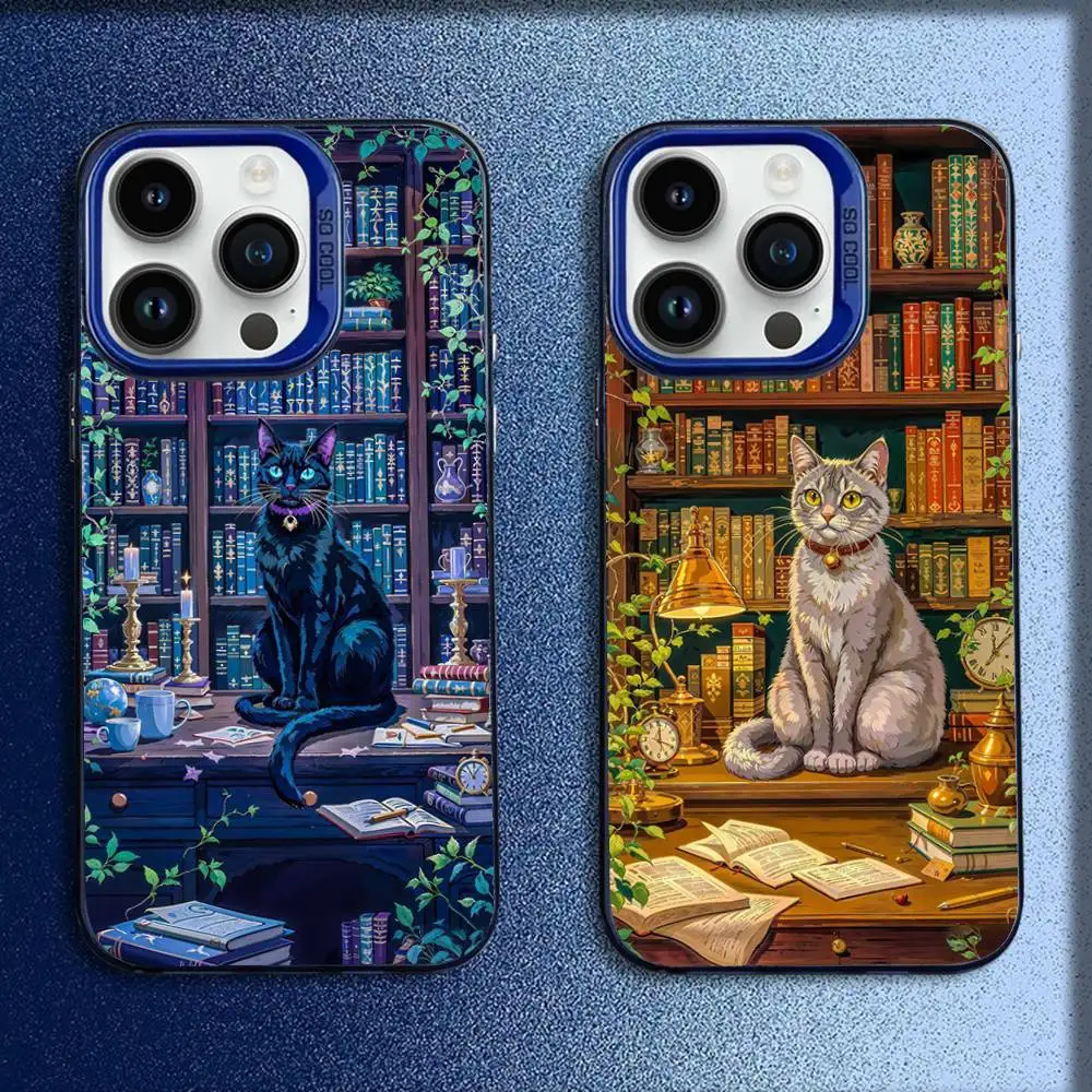 Phone Case For iPhone 16,15,14,13,12,11,Mini,Pro,E,MAX Blue Candy Matte Shockproof Book Bookshelf Cat Cool Cover
Phone Case For iPhone 16,15,14,13,12,11,Mini,Pro,E,MAX Blue Candy Matte Shockproof Book Bookshelf Cat Cool Cover
