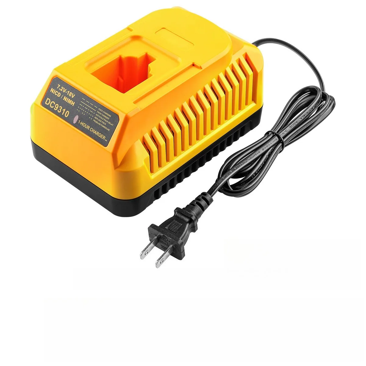 DC9310 Battery Charger for DeWALT 7.2V-18V NiCd NiMH Batteries, Replacement Charger for DeWALT Power Tools with Stable
DC9310 Battery Charger for DeWALT 7.2V-18V NiCd NiMH Batteries, Replacement Charger for DeWALT Power Tools with Stable