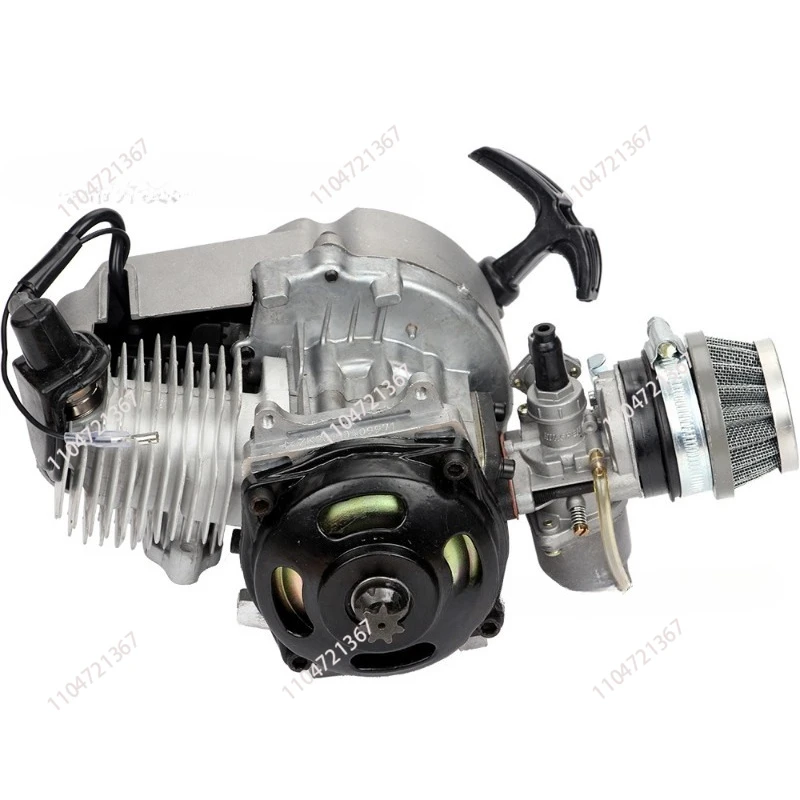 Mini motorcycle accessories, all-white 49CC small sports car four-wheel two-stroke engine gasoline engine 25H chain
Mini motorcycle accessories, all-white 49CC small sports car four-wheel two-stroke engine gasoline engine 25H chain