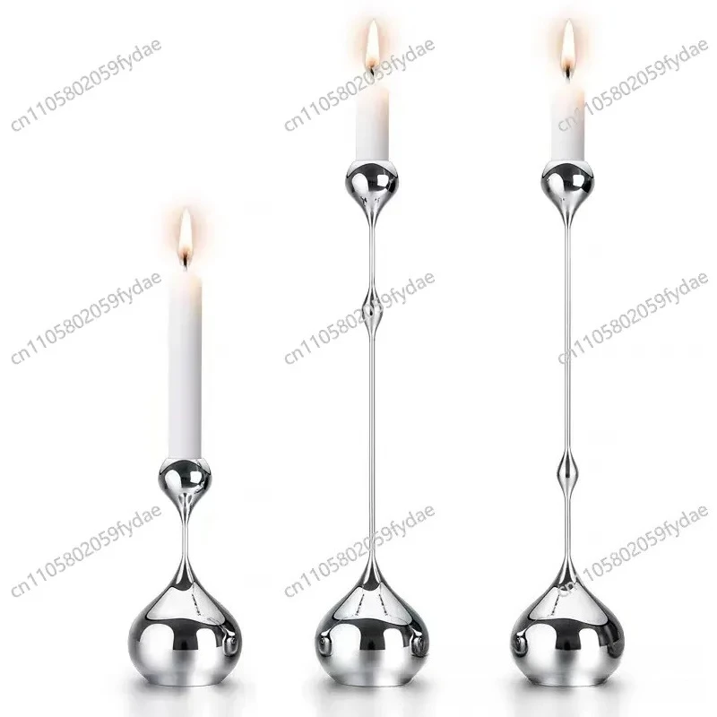 Stainless steel hand polished water drop candle holder ornament home dining table decoration retro holiday gift candle home
Stainless steel hand polished water drop candle holder ornament home dining table decoration retro holiday gift candle home