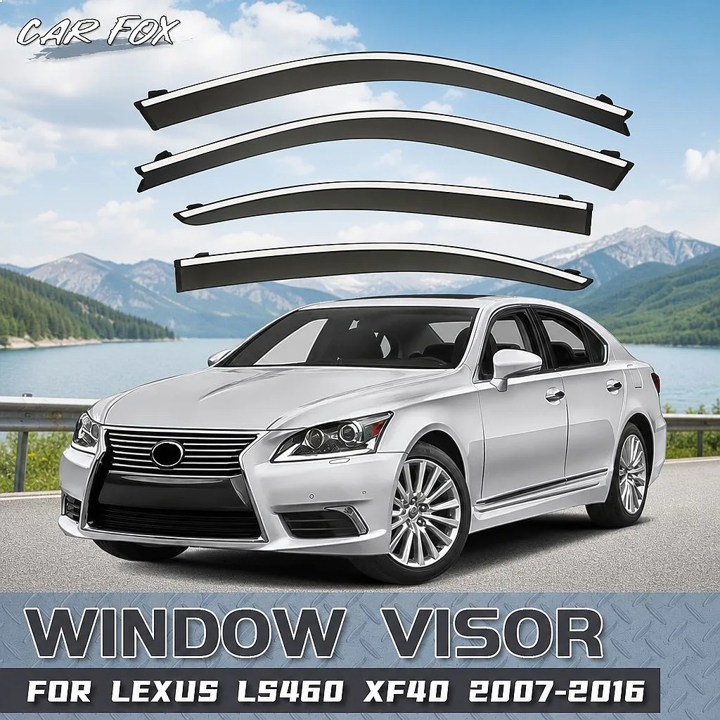 4Pcs Car Window Visors For Lexus LS LS430 LS460 LS400 Rain Sun Deflectors Auto Accessories 1989-2016
4Pcs Car Window Visors For Lexus LS LS430 LS460 LS400 Rain Sun Deflectors Auto Accessories 1989-2016