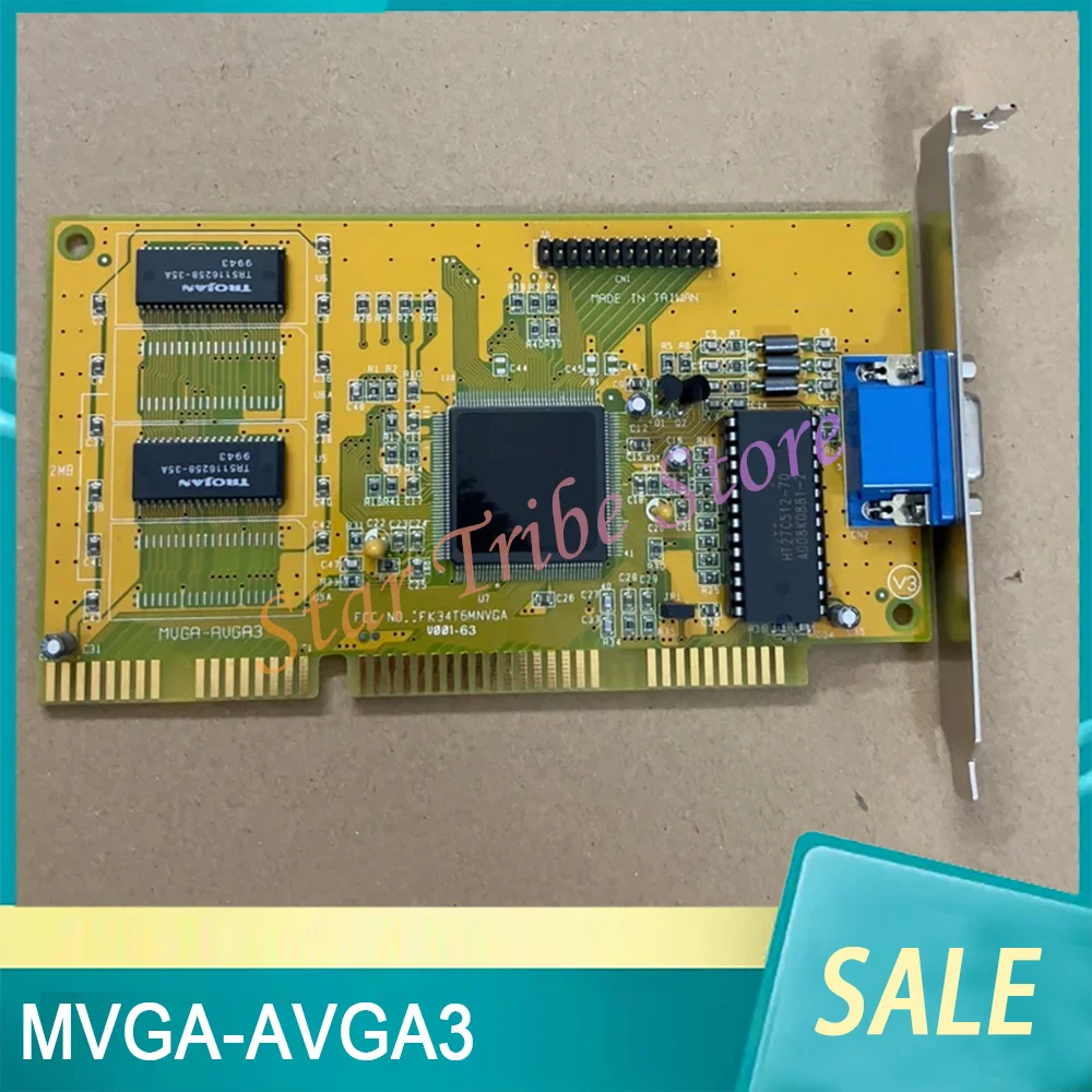 ISA Graphics Card MVGA-AVGA3 Fully Tested Fast Ship
ISA Graphics Card MVGA-AVGA3 Fully Tested Fast Ship