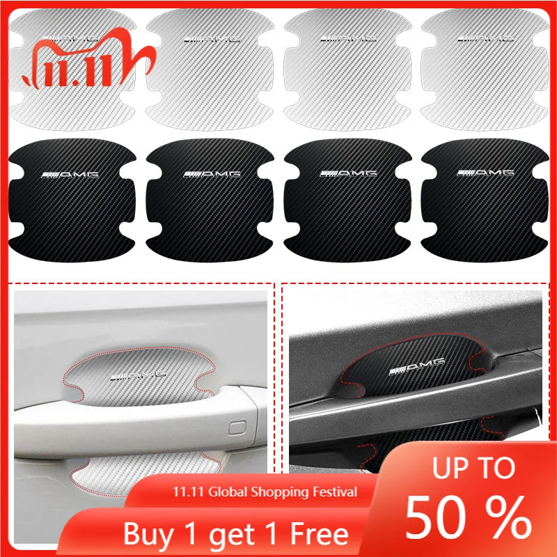4Pc/Set Car Door Handle Sticker Carbon Fiber Scratches Resistant For Mercedes Benz C200 C300 A160 180 B200 W108 W124 W126 E Clas
4Pc/Set Car Door Handle Sticker Carbon Fiber Scratches Resistant For Mercedes Benz C200 C300 A160 180 B200 W108 W124 W126 E Clas