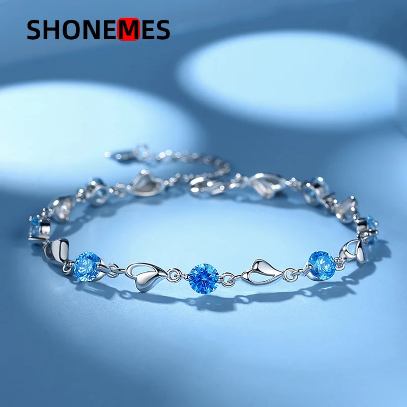 Shonemes Austrian Crystal Love Luxury Bracelet Women Exquisite Chain Jewelry Gifts
Shonemes Austrian Crystal Love Luxury Bracelet Women Exquisite Chain Jewelry Gifts