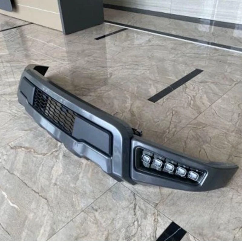 Подходит для модели Ford F150 Split Raptor 18-20 со светодиодной подсветкой, модификация переднего бампера
Подходит для модели Ford F150 Split Raptor 18-20 со светодиодной подсветкой, модификация переднего бампера