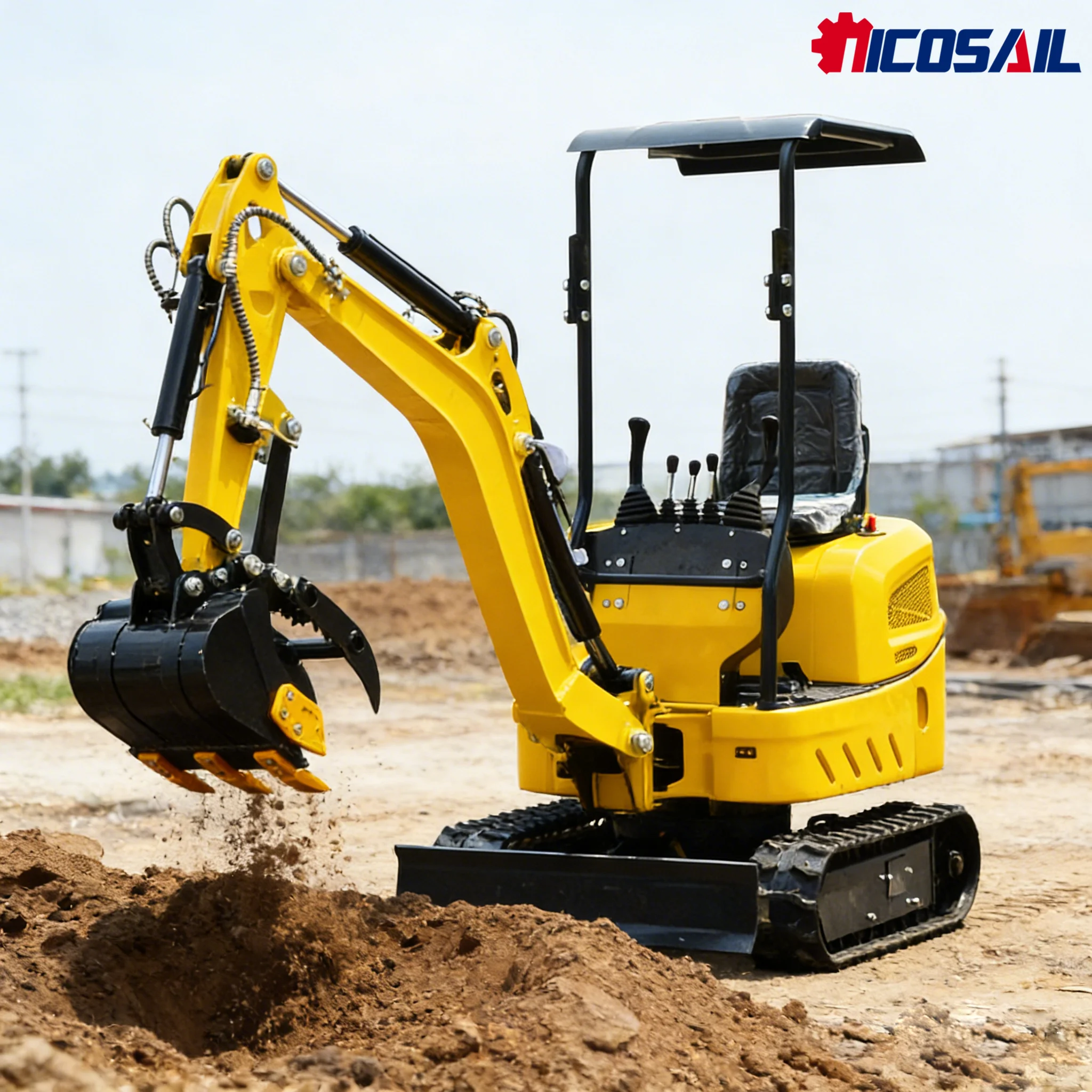 EPA CE Certified 1.2 Ton 1200kg Mini Excavator for Garden Farm Landscaping
EPA CE Certified 1.2 Ton 1200kg Mini Excavator for Garden Farm Landscaping