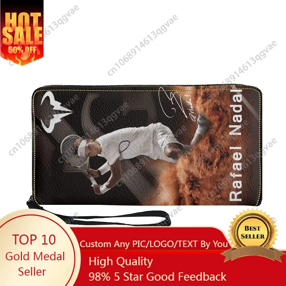 Rafael Nadal Tennis Player Custom Purse Mens Womens Teenagers Zipper Long Wallets Double Print Portable Wallet Gift Bag
Rafael Nadal Tennis Player Custom Purse Mens Womens Teenagers Zipper Long Wallets Double Print Portable Wallet Gift Bag
