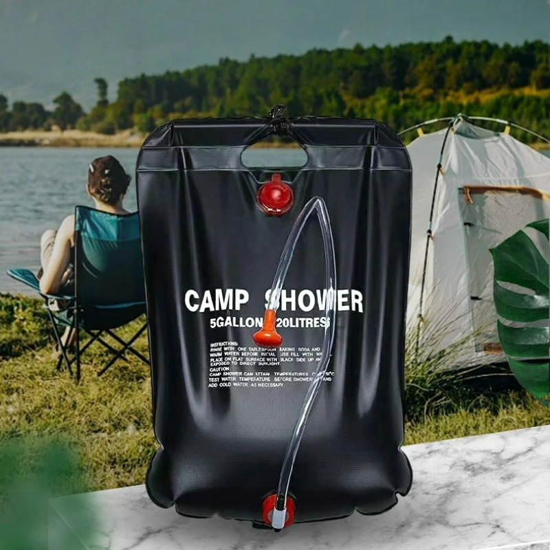 Portable Solar Heated Water Bag Thickened Shower Camping Shower Water Storage Outdoor Camping Bathing
Portable Solar Heated Water Bag Thickened Shower Camping Shower Water Storage Outdoor Camping Bathing