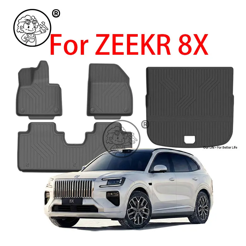 LHD For ZEEKR 8X 2026 2027 TPE Floor Mats Coverage Cargo Liner Waterproof Leather Trunk Pad Auto Accessories
LHD For ZEEKR 8X 2026 2027 TPE Floor Mats Coverage Cargo Liner Waterproof Leather Trunk Pad Auto Accessories