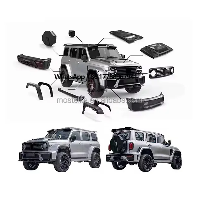 Hot Sale Car Accessories for Tank 300 GWM Off Road Front Bumper Mars City Body Kit for GWM Tank 300 Bodykit 2024
Hot Sale Car Accessories for Tank 300 GWM Off Road Front Bumper Mars City Body Kit for GWM Tank 300 Bodykit 2024
