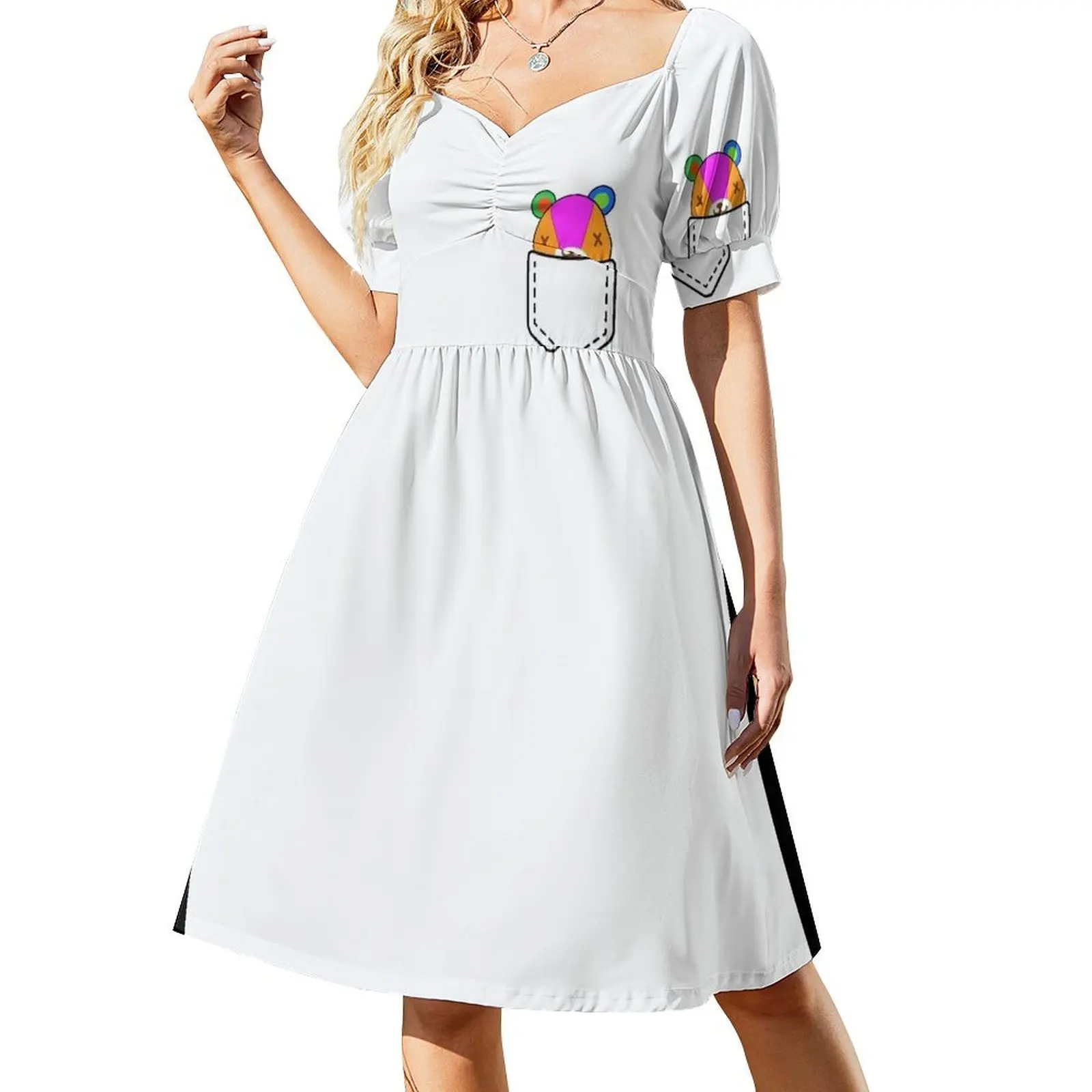 Pocket Stitches Short-Sleeved Dress Aesthetic clothing women's summer clothing 2025 Woman dresses
Pocket Stitches Short-Sleeved Dress Aesthetic clothing women's summer clothing 2025 Woman dresses