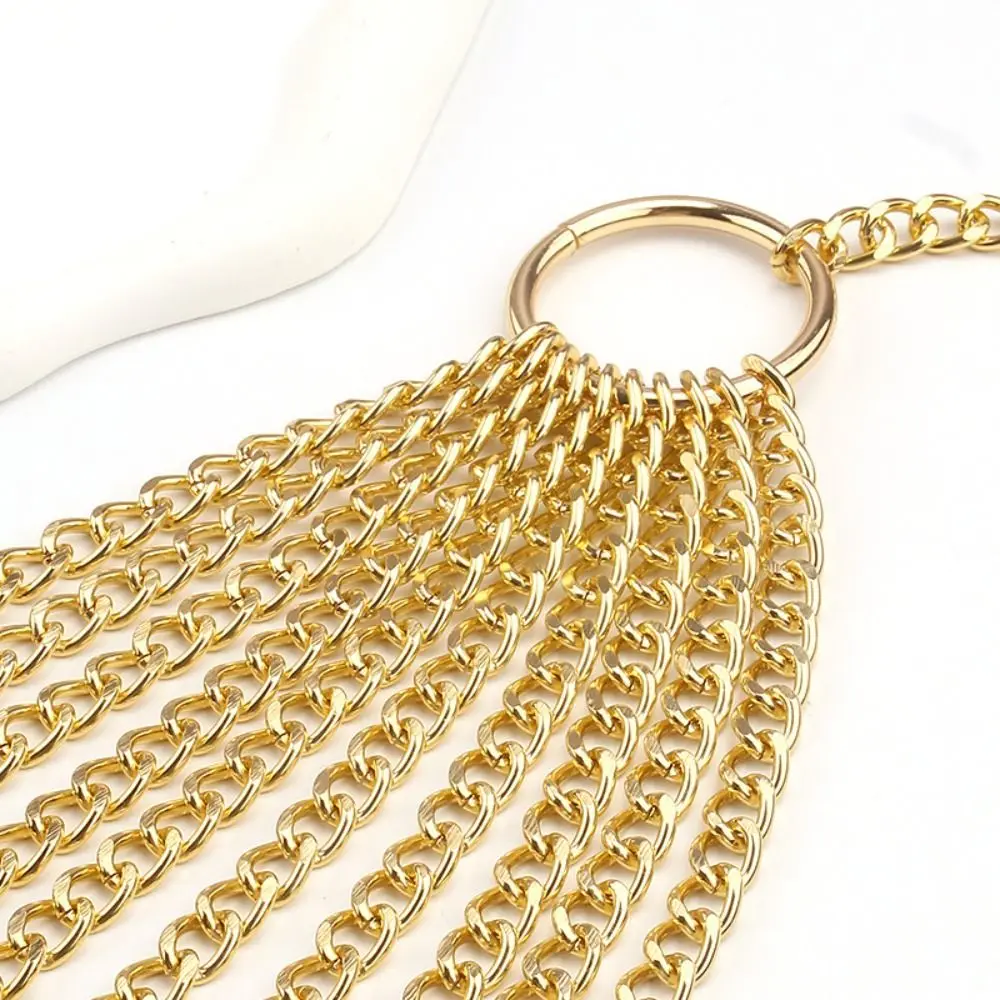 Fashion Multi-layer Gold Chain Belt High-End Tassel Waist Chain Versatile All-match Goth Waistband Women's Accessories
Fashion Multi-layer Gold Chain Belt High-End Tassel Waist Chain Versatile All-match Goth Waistband Women's Accessories
