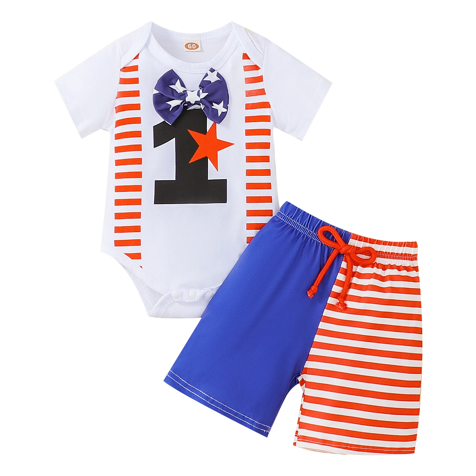 2022-03-30 Lioraitiin 0-18M Infant Baby Boy Girl 2Pcs Summer Clothing Short Sleeve Letter Printed Bodysuit Top Striped Shorts
2022-03-30 Lioraitiin 0-18M Infant Baby Boy Girl 2Pcs Summer Clothing Short Sleeve Letter Printed Bodysuit Top Striped Shorts