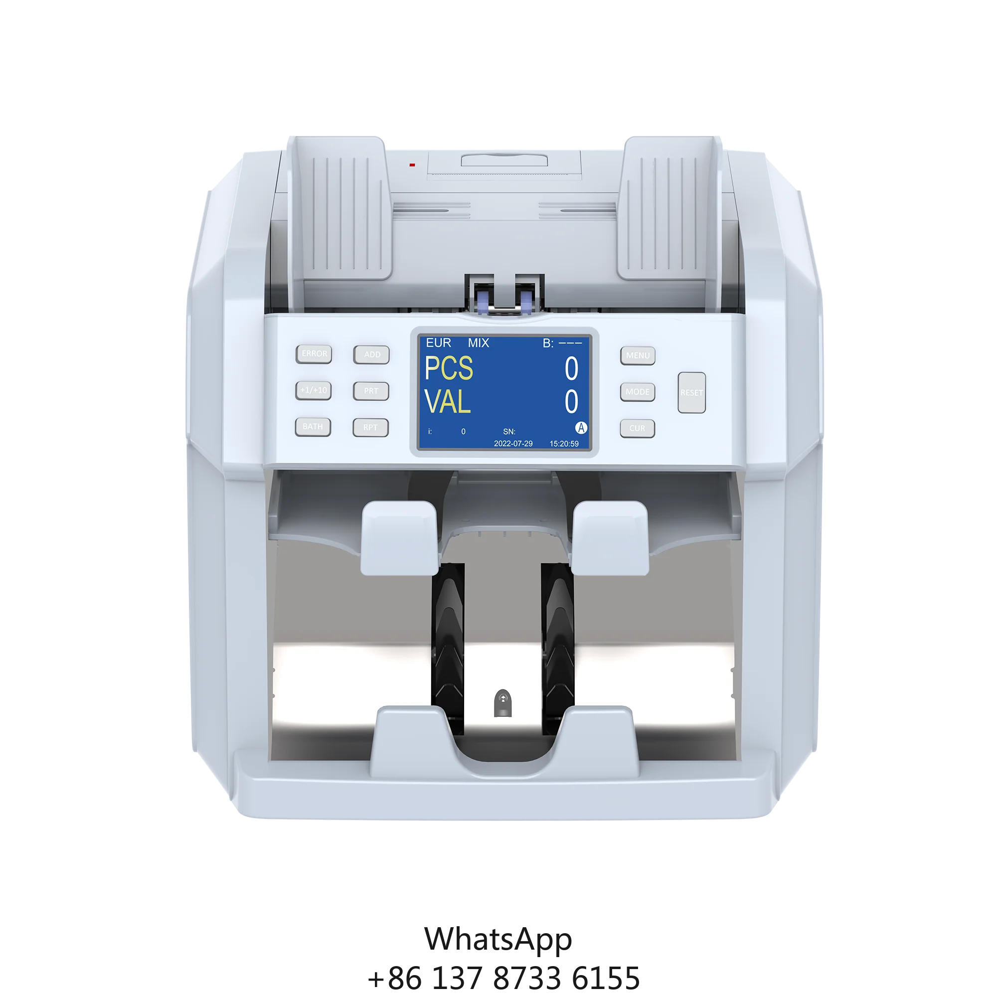 ST-4020 Multi-currency Discriminator Bill Counter Banknote Counter Value Counter Money Counting Machine
ST-4020 Multi-currency Discriminator Bill Counter Banknote Counter Value Counter Money Counting Machine