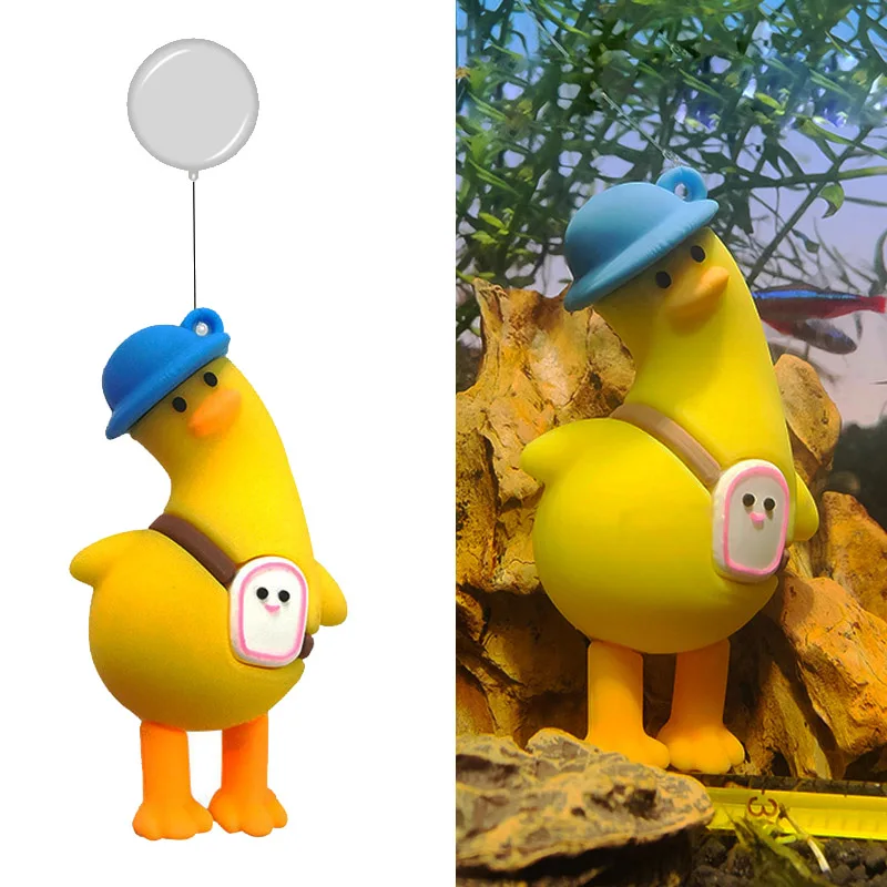 Duck Doll Hanging Ornament for Aquarium Fish Tank, Small Yellow Duck , Landscape Decoration, Fish Live Accessories
Duck Doll Hanging Ornament for Aquarium Fish Tank, Small Yellow Duck , Landscape Decoration, Fish Live Accessories