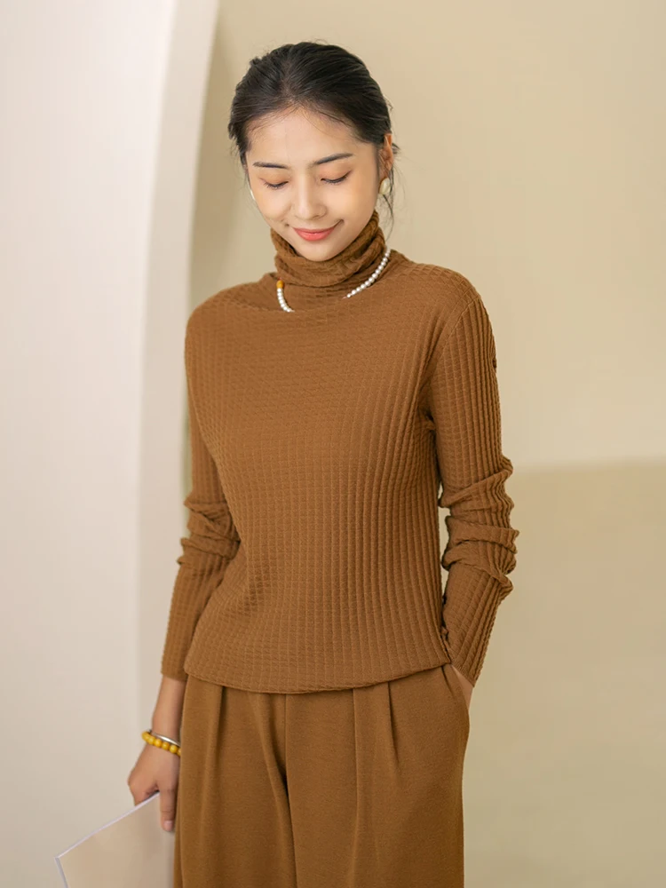 Теплая шерстяная водолазка с высоким воротником Slim Fit Sunnyside M960, зимняя, кофейная в клетку, мягкая, приятная к телу, с длинными рукавами, трикотажная
Теплая шерстяная водолазка с высоким воротником Slim Fit Sunnyside M960, зимняя, кофейная в клетку, мягкая, приятная к телу, с длинными рукавами, трикотажная