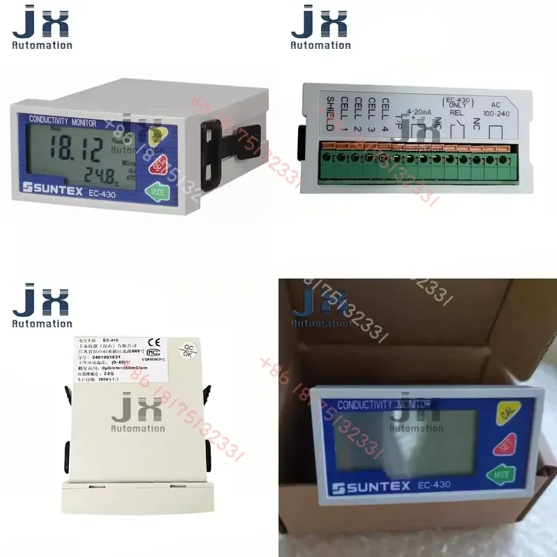 Taiwan SUNTEX EC-410 EC-430 Industrial Online Conductivity Resistivity Transmitter Electrode 8-241
Taiwan SUNTEX EC-410 EC-430 Industrial Online Conductivity Resistivity Transmitter Electrode 8-241