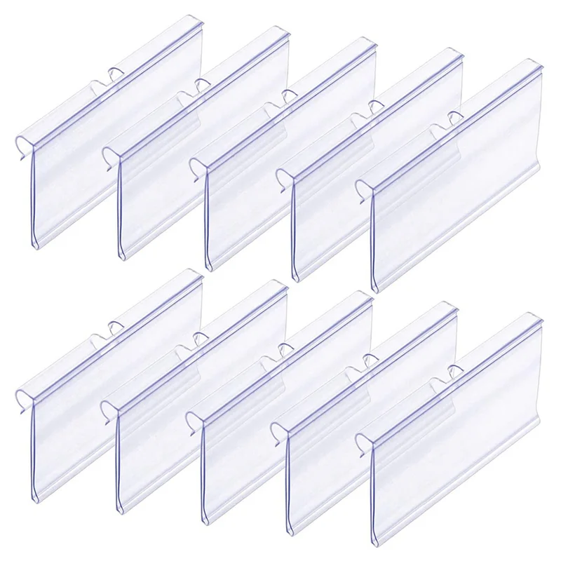 OFSS-140PC 8X4.2Cm Clear Plastic Label Holders For Wire Shelf Retail Price Label Basket Labels For Storage Bins
OFSS-140PC 8X4.2Cm Clear Plastic Label Holders For Wire Shelf Retail Price Label Basket Labels For Storage Bins