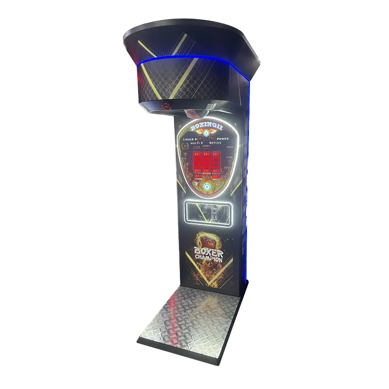 Interactive Strength Challenge Arcade Machine Boxing Strength Testing Coin Operated Arcade Game for Procurement Selection
Interactive Strength Challenge Arcade Machine Boxing Strength Testing Coin Operated Arcade Game for Procurement Selection