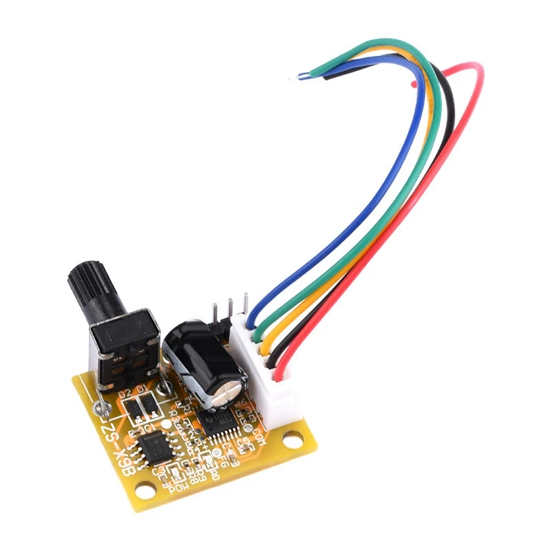 BLDC 3-фазный драйвер бесщеточного двигателя DC5V-15V 2A 15W Контроллер скорости двигателя постоянного тока Бессенсорный модуль платы Источник питания Простота в использовании
BLDC 3-фазный драйвер бесщеточного двигателя DC5V-15V 2A 15W Контроллер скорости двигателя постоянного тока Бессенсорный модуль платы Источник питания Простота в использовании