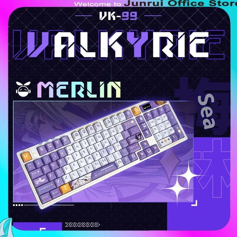 Механическая игровая клавиатура Valkyrie Vk99 под заказ, три режима, 2,4 gпроводная/Bluetooth прокладка, конструкция, индивидуальные аксессуары, подарок
Механическая игровая клавиатура Valkyrie Vk99 под заказ, три режима, 2,4 gпроводная/Bluetooth прокладка, конструкция, индивидуальные аксессуары, подарок