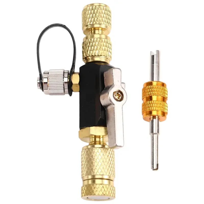 【CHRISTMAS 】HVAC Valve Core Removal Tool(1/4 Inch), W/Valve Core Wrench& Vacuum-Rated Design, High Quality Tools
【CHRISTMAS 】HVAC Valve Core Removal Tool(1/4 Inch), W/Valve Core Wrench& Vacuum-Rated Design, High Quality Tools