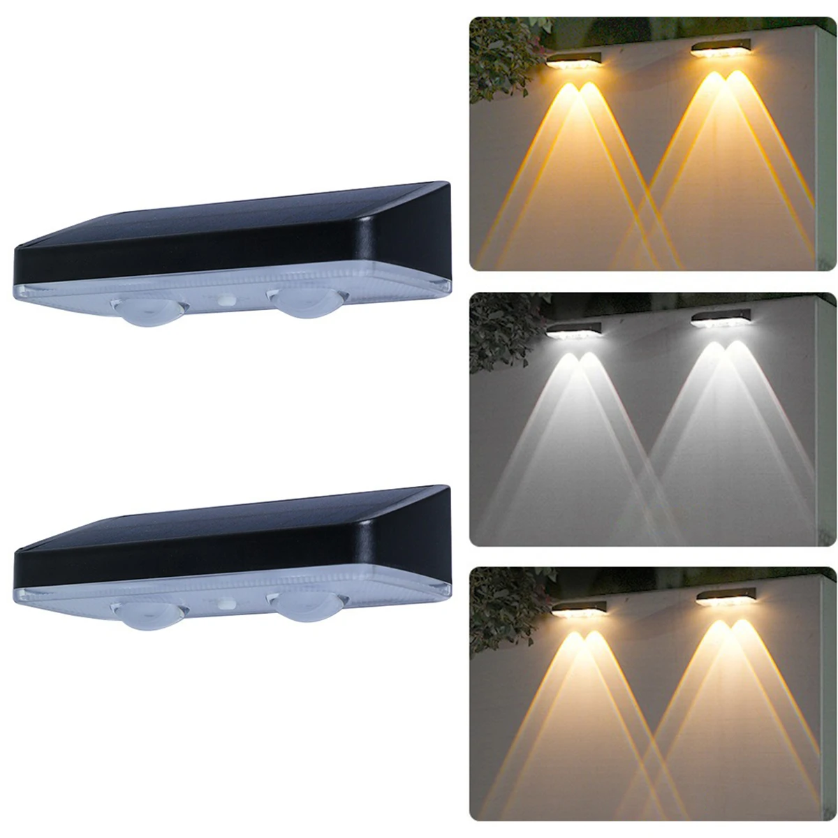LED Outdoor Solar Lights Tricolor Super Bright Waterproof Garden Solar Powered Lamp Balcony Fence Stairs Decoration Lighting
LED Outdoor Solar Lights Tricolor Super Bright Waterproof Garden Solar Powered Lamp Balcony Fence Stairs Decoration Lighting