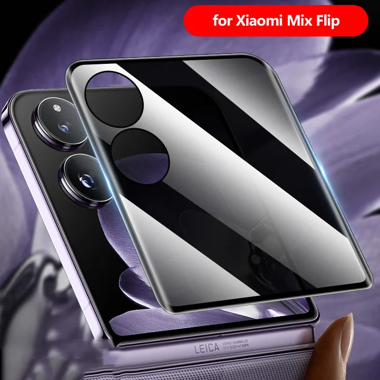 For Mi MIX FLIP 3D Curved Tempered Outer Screen Anti-peeping Film Mobile Phone Screen Protector Peeping
For Mi MIX FLIP 3D Curved Tempered Outer Screen Anti-peeping Film Mobile Phone Screen Protector Peeping