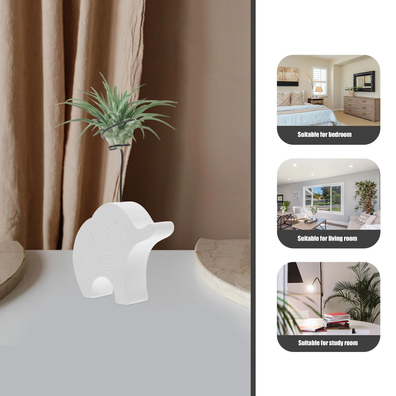 Modern Cement Plant Stand for Air Plants Unique Artistic Holder Indoor Greenery Display Stand Decorative Base for Home Office
Modern Cement Plant Stand for Air Plants Unique Artistic Holder Indoor Greenery Display Stand Decorative Base for Home Office