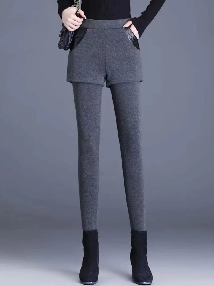 Зимние женские брюки с высокой талией, облегающие, повседневные, удлиненные, с эффектом утягивания, комфортные, эластичные, для ношения поверх одежды
Зимние женские брюки с высокой талией, облегающие, повседневные, удлиненные, с эффектом утягивания, комфортные, эластичные, для ношения поверх одежды