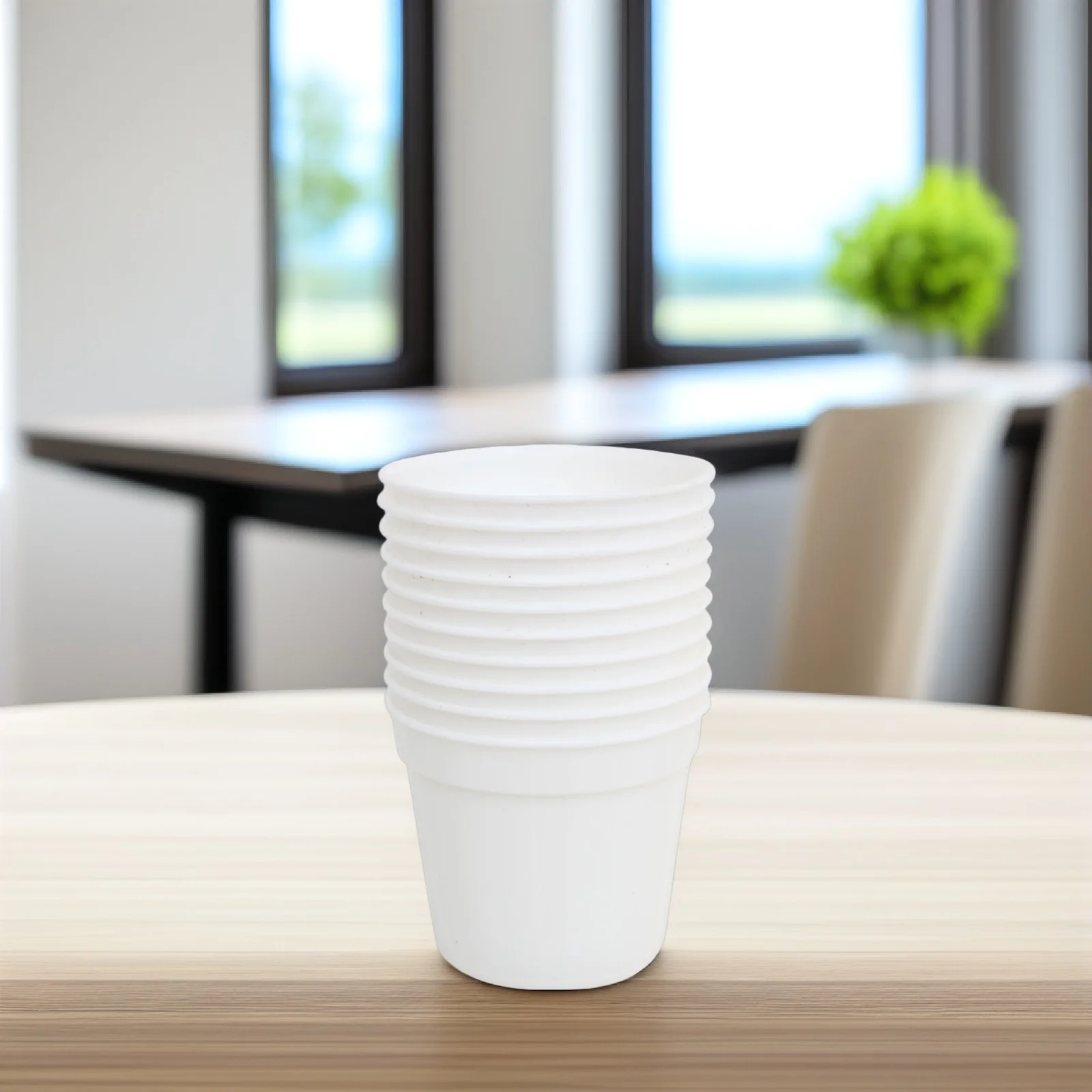 24Pcs Plastic Succulent Nursery Pots Round Planters Durable Plant Containers for Balcony Garden Office Nursery Planting
24Pcs Plastic Succulent Nursery Pots Round Planters Durable Plant Containers for Balcony Garden Office Nursery Planting