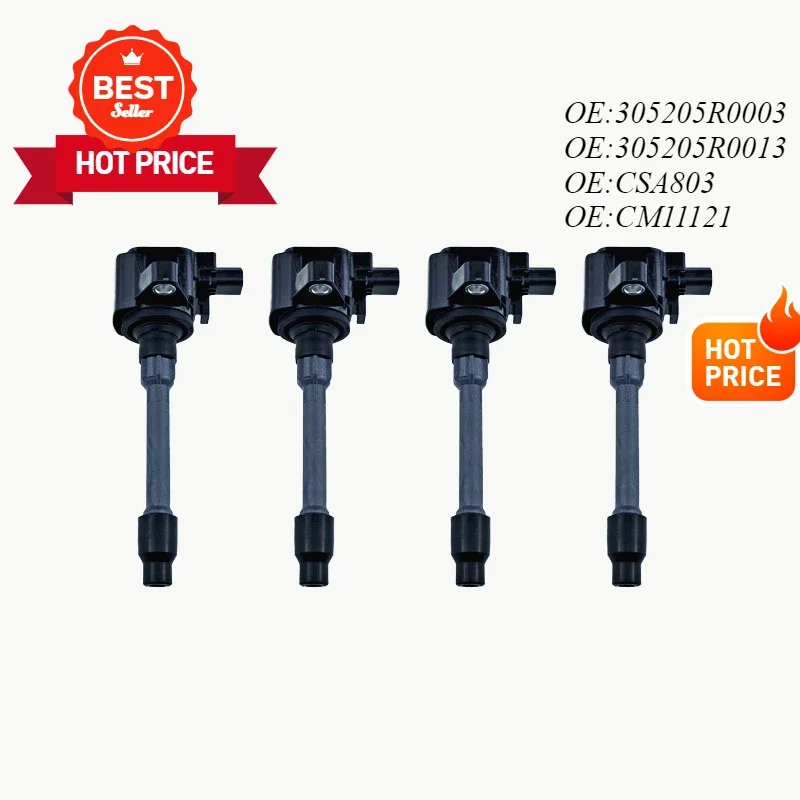 1/4PCS Ignition Coil 30520-5R0-013 30520-5R0-003 For Honda HR-V HRV 1.5 JAZZ IV GK 1.3L 1.5L L13B 305205R0013 305205R0003
1/4PCS Ignition Coil 30520-5R0-013 30520-5R0-003 For Honda HR-V HRV 1.5 JAZZ IV GK 1.3L 1.5L L13B 305205R0013 305205R0003