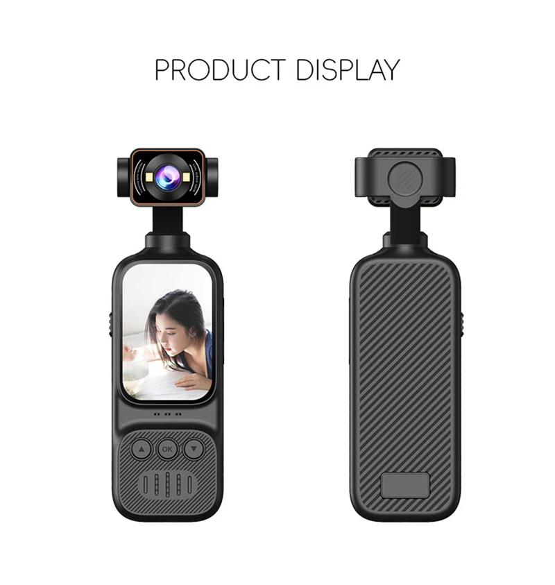 New Portable Multifunctional Pocket Camera With High-definition Anti Shake Vlog Outdoor Handheld Sports Camera And Wifi Recorder
New Portable Multifunctional Pocket Camera With High-definition Anti Shake Vlog Outdoor Handheld Sports Camera And Wifi Recorder
