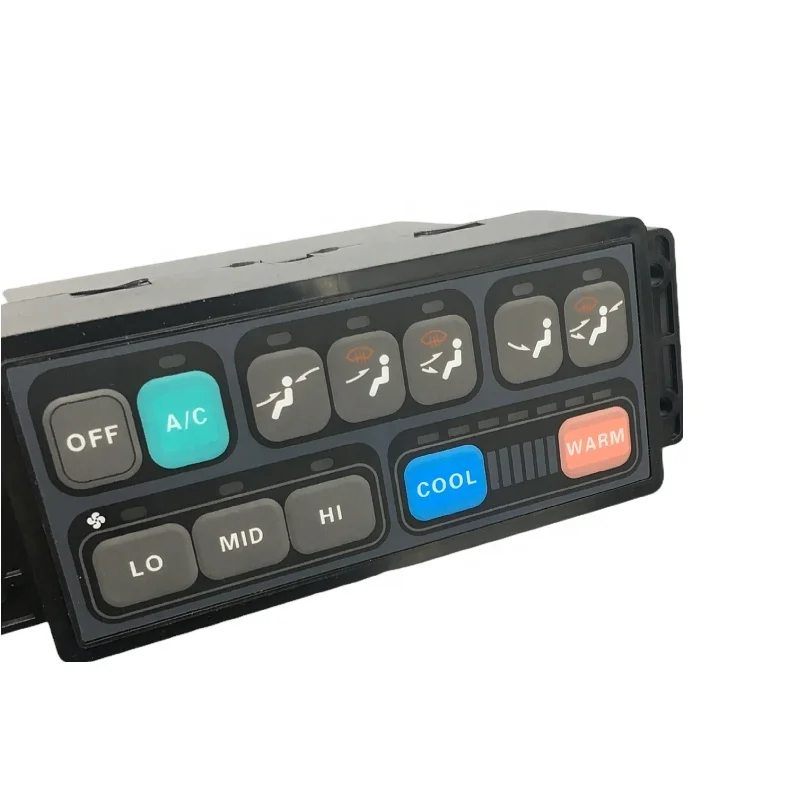 JUYULONG works with Daewoo Doosan DH150 220 225 300-5-7 Air conditioner controller panel switch 543-00049
JUYULONG works with Daewoo Doosan DH150 220 225 300-5-7 Air conditioner controller panel switch 543-00049