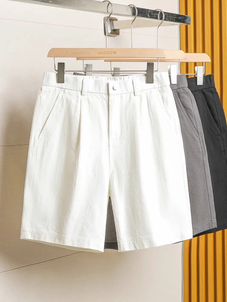 JSBD Summer high-end heavy combed cotton quarter pants Solid color waist stretch men's casual loose shorts
JSBD Summer high-end heavy combed cotton quarter pants Solid color waist stretch men's casual loose shorts